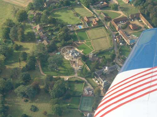 Arial View, looking North West.